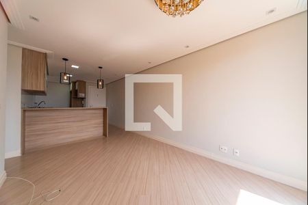 Sala de apartamento à venda com 2 quartos, 55m² em Vila Homero Thon, Santo André