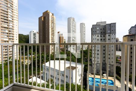 Varanda vista de apartamento à venda com 2 quartos, 117m² em Vila Andrade, São Paulo