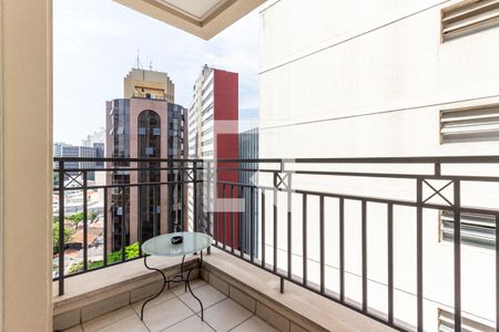 Varanda de apartamento para alugar com 1 quarto, 41m² em Consolação, São Paulo