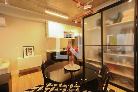 Sala/Quarto/Cozinha de apartamento à venda com 1 quarto, 42m² em Santa Paula, São Caetano do Sul