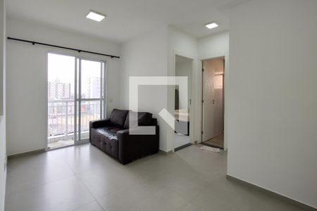 Sala de apartamento para alugar com 2 quartos, 45m² em Ocian, Praia Grande