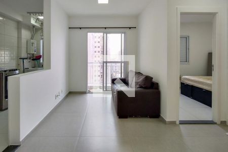 Sala de apartamento para alugar com 2 quartos, 45m² em Ocian, Praia Grande