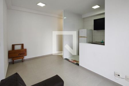 Sala de apartamento para alugar com 2 quartos, 45m² em Ocian, Praia Grande