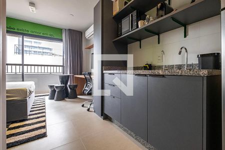 Studio de kitnet/studio para alugar com 1 quarto, 25m² em Pinheiros, São Paulo