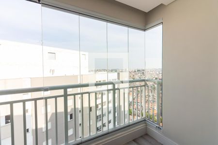 Varanda Sala de apartamento para alugar com 2 quartos, 47m² em Padroeira, Osasco