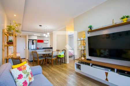 Sala de apartamento à venda com 2 quartos, 61m² em Paraíso, Santo André