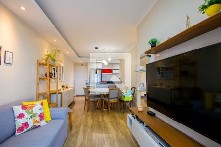 Sala de apartamento à venda com 2 quartos, 61m² em Paraíso, Santo André