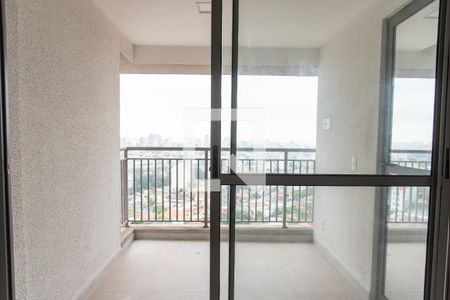 Varanda da sala de apartamento à venda com 2 quartos, 56m² em Vila Dom Pedro I, São Paulo