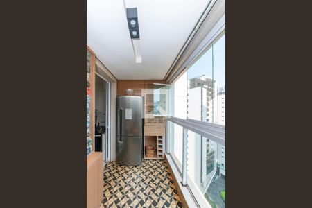 Varanda da Sala de apartamento à venda com 2 quartos, 70m² em Vila da Serra, Nova Lima