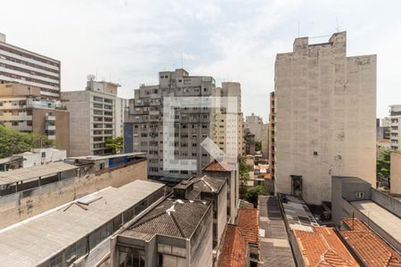 Vista da Varanda de kitnet/studio para alugar com 1 quarto, 33m² em Vila Buarque, São Paulo