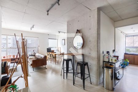 Sala de apartamento à venda com 1 quarto, 69m² em Itaim Bibi, São Paulo