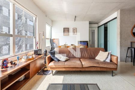 Sala de apartamento à venda com 1 quarto, 69m² em Itaim Bibi, São Paulo