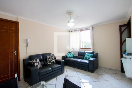 Sala de apartamento à venda com 2 quartos, 55m² em Jardim Alvorada, Santo André