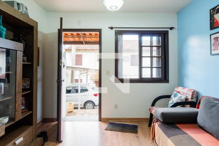 Sala de casa de condomínio para alugar com 3 quartos, 73m² em Vila Nova, Porto Alegre