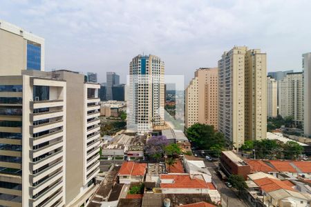 Sala - Vista de apartamento à venda com 1 quarto, 51m² em Vila Gertrudes, São Paulo