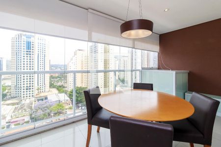 Sala - Varanda de apartamento à venda com 1 quarto, 51m² em Vila Gertrudes, São Paulo