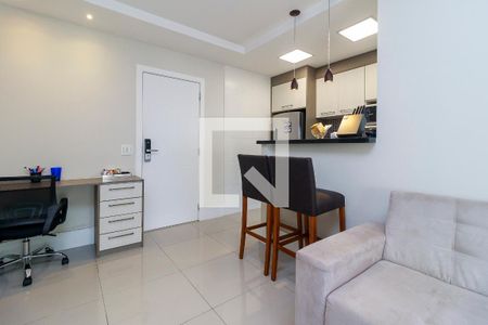 Sala de apartamento à venda com 1 quarto, 51m² em Vila Gertrudes, São Paulo