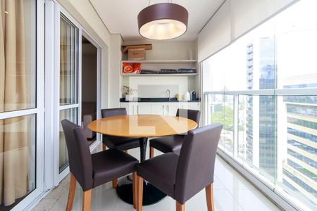 Sala - Varanda de apartamento à venda com 1 quarto, 51m² em Vila Gertrudes, São Paulo