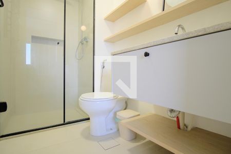 Banheiro de kitnet/studio à venda com 1 quarto, 24m² em Vila Zilda (tatuapé), São Paulo