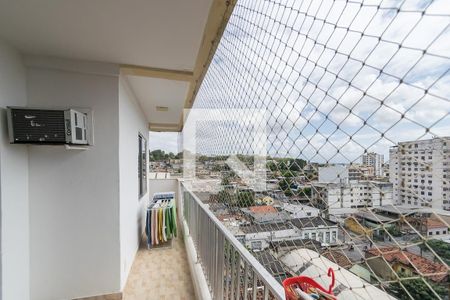 Varanda da Sala de apartamento à venda com 2 quartos, 89m² em Penha, Rio de Janeiro