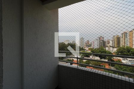 Sacada da Sala de apartamento à venda com 1 quarto, 56m² em Jardim, Santo André