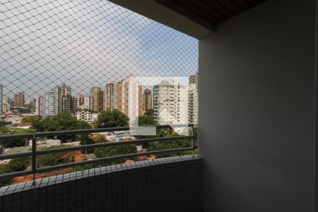 Sacada da Sala de apartamento à venda com 1 quarto, 56m² em Jardim, Santo André