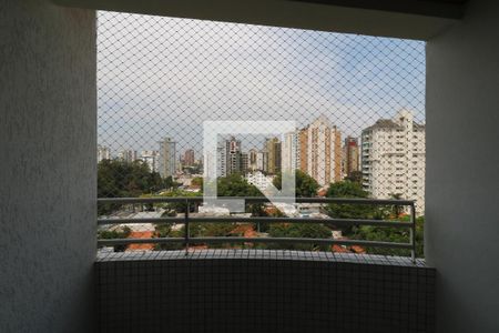 Sacada da Sala de apartamento à venda com 1 quarto, 56m² em Jardim, Santo André