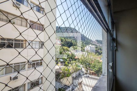 Sala de apartamento para alugar com 3 quartos, 130m² em Humaitá, Rio de Janeiro