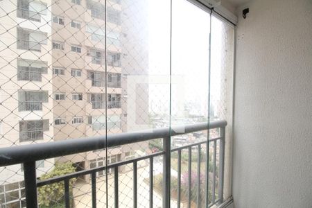 Varanda da Sala de apartamento para alugar com 1 quarto, 47m² em Vila Andrade, São Paulo