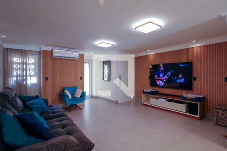 Sala de Estar de casa de condomínio à venda com 3 quartos, 161m² em Mauá, São Caetano do Sul