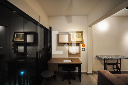 Varanda Sala de apartamento para alugar com 1 quarto, 38m² em Vila Suzana, São Paulo