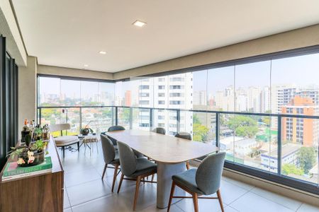 Varanda Gourmet de apartamento para alugar com 2 quartos, 117m² em Campo Belo, São Paulo