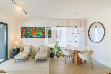 Sala de apartamento para alugar com 2 quartos, 117m² em Campo Belo, São Paulo