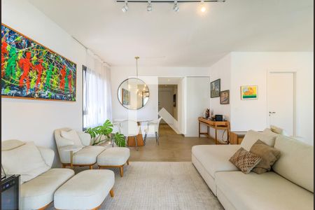 Sala de apartamento para alugar com 2 quartos, 117m² em Campo Belo, São Paulo