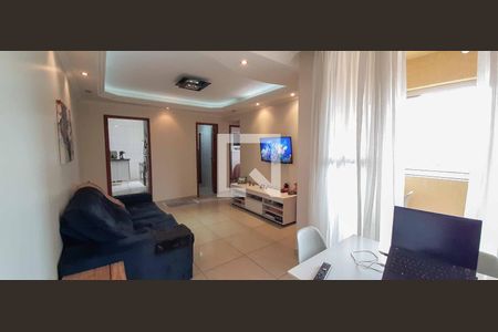 Sala de apartamento à venda com 2 quartos, 68m² em Jaguaribe, Osasco