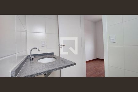 Banheiro Quarto 1 suíte de apartamento à venda com 2 quartos, 57m² em Utinga, Santo André