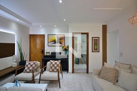 Sala  de apartamento à venda com 3 quartos, 90m² em Vila Lusitânia, São Bernardo do Campo