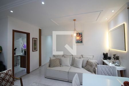 Sala  de apartamento à venda com 3 quartos, 90m² em Vila Lusitânia, São Bernardo do Campo