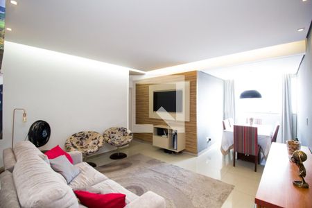 Sala de apartamento à venda com 3 quartos, 78m² em Ipiranga, Belo Horizonte