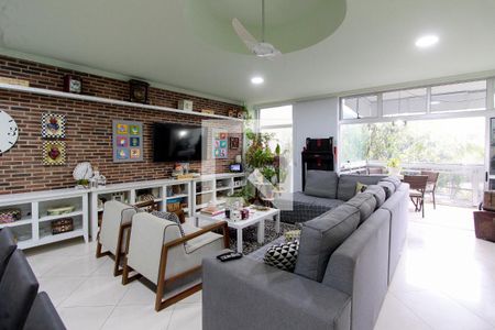 Sala de apartamento à venda com 4 quartos, 200m² em Barra da Tijuca, Rio de Janeiro