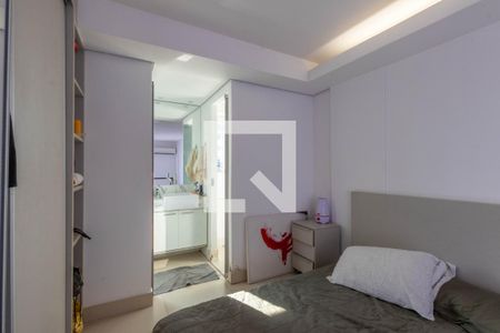 Quarto Suíte de apartamento para alugar com 1 quarto, 43m² em Sion, Belo Horizonte