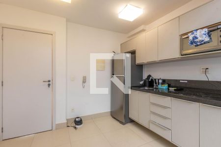 Cozinha de apartamento para alugar com 1 quarto, 43m² em Sion, Belo Horizonte