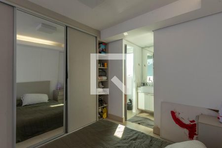 Quarto Suíte de apartamento para alugar com 1 quarto, 43m² em Sion, Belo Horizonte