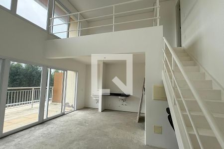 Sala de apartamento à venda com 1 quarto, 81m² em Tamboré, Barueri