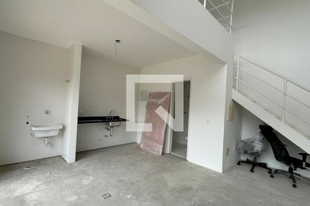 Sala de apartamento à venda com 1 quarto, 81m² em Tamboré, Barueri