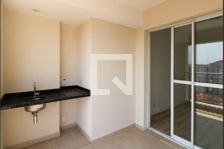 Varanda da Sala de apartamento para alugar com 2 quartos, 69m² em Centro, São Caetano do Sul