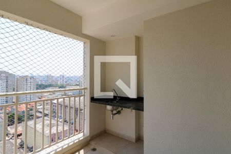 Varanda da Sala de apartamento para alugar com 2 quartos, 69m² em Centro, São Caetano do Sul