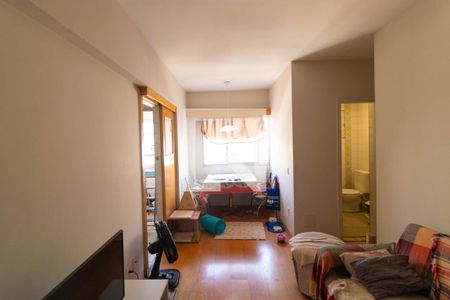 Salas de apartamento à venda com 1 quarto, 49m² em Centro, Campinas