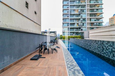 Área comum - Piscina de kitnet/studio à venda com 1 quarto, 28m² em Vila Cordeiro, São Paulo