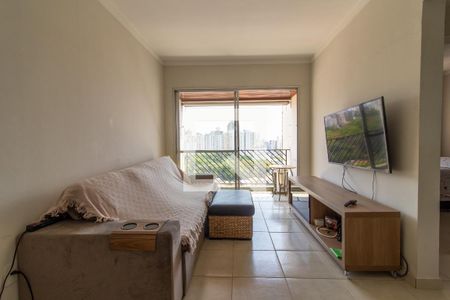 Sala de apartamento à venda com 1 quarto, 62m² em Bosque, Campinas